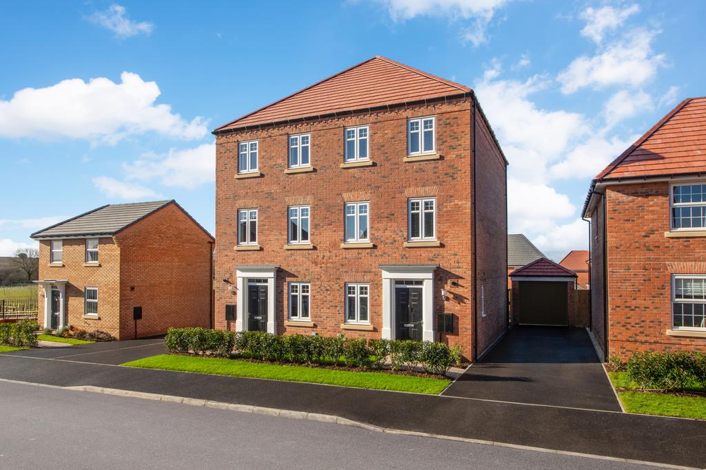 CANNINGTON at Elm Tree Park Blidworth... 3 bed semidetached house for