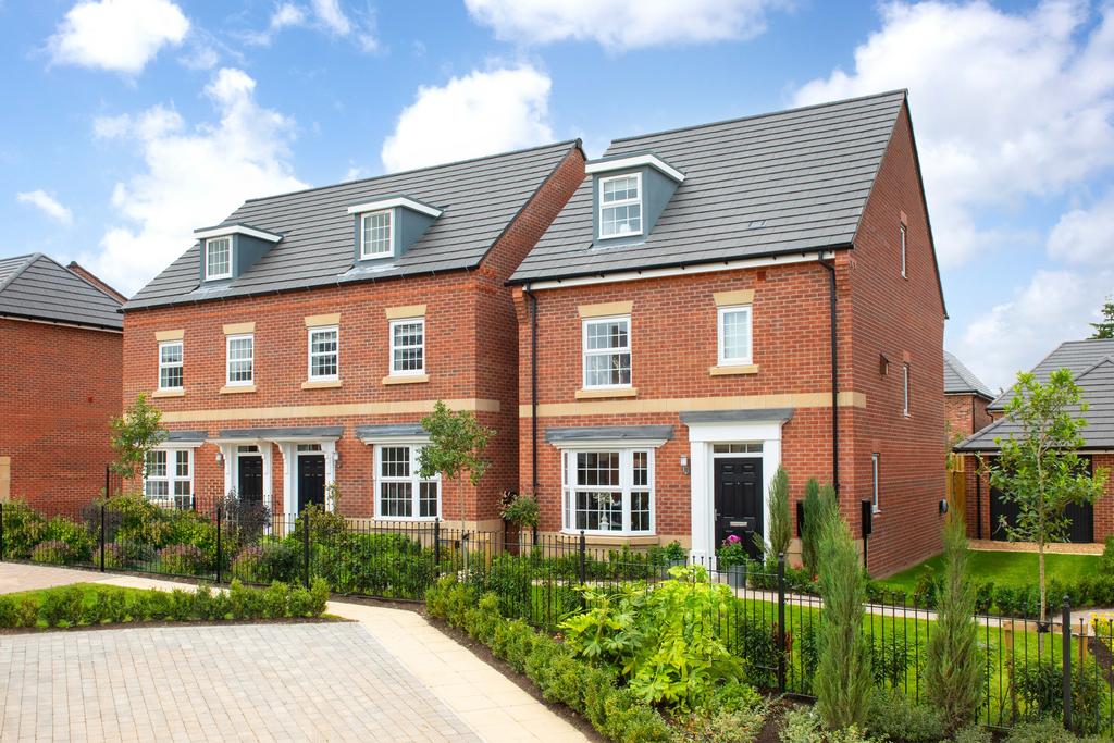 Show Home Street Scene at Kings Park Development