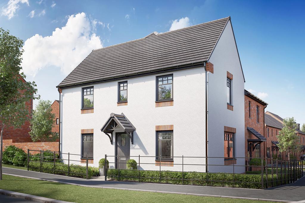 Exterior CGI view of our 3 bed Moresby home