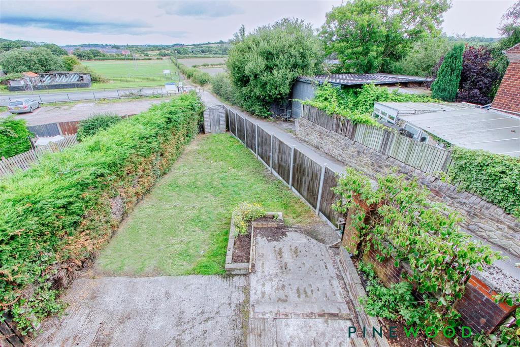 Rear garden and views