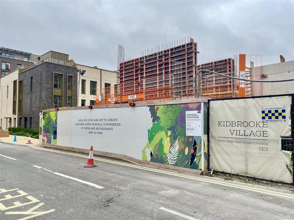 Construction Site Podium house   Kidbrooke Village