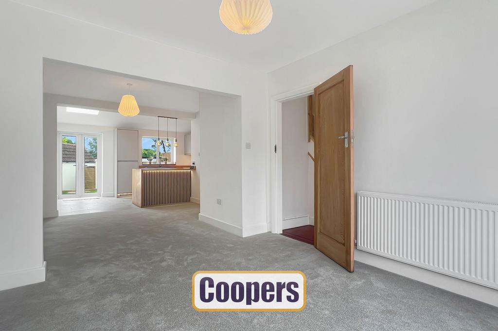 Open plan living/dining/kitchen area