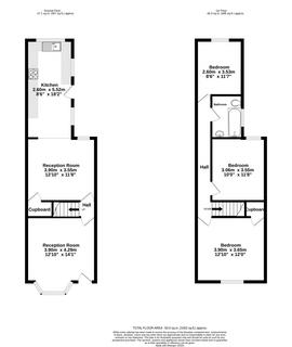 3 bedroom terraced house for sale, Leatherhead