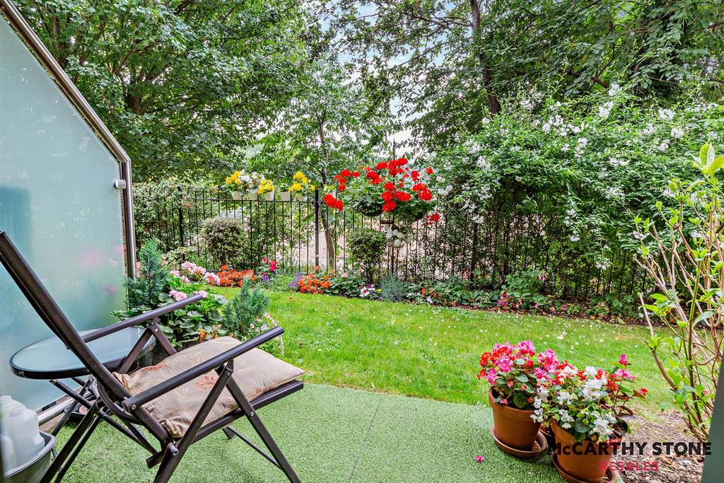 Patio Accessed From Living Room