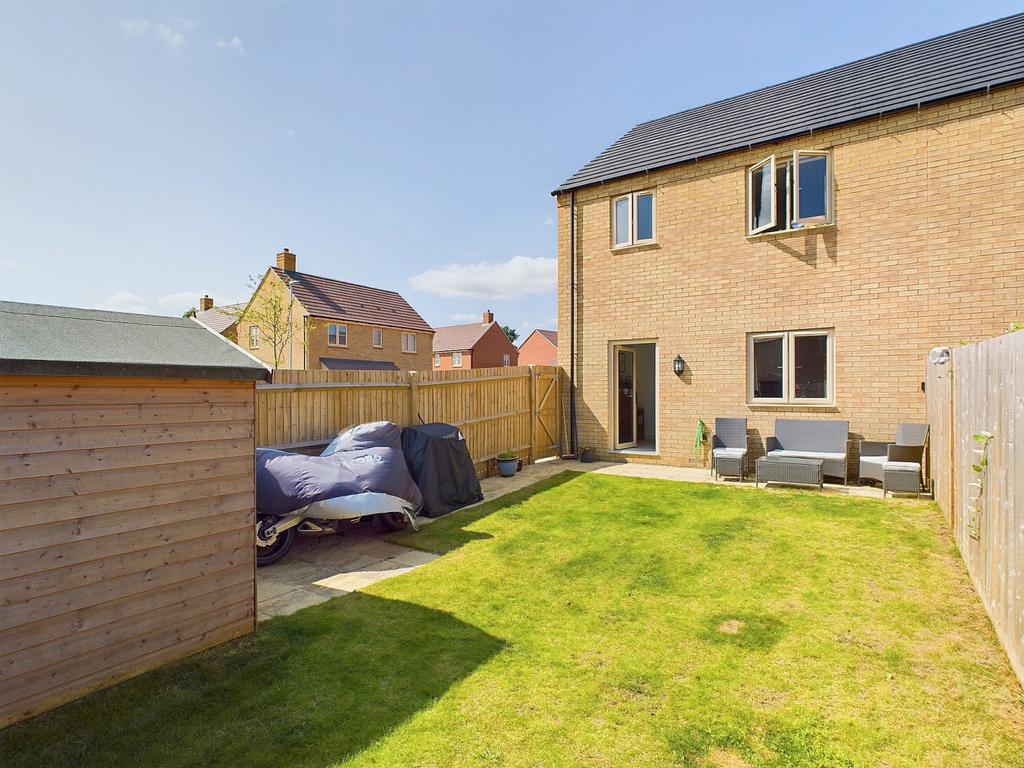 Rear of Property