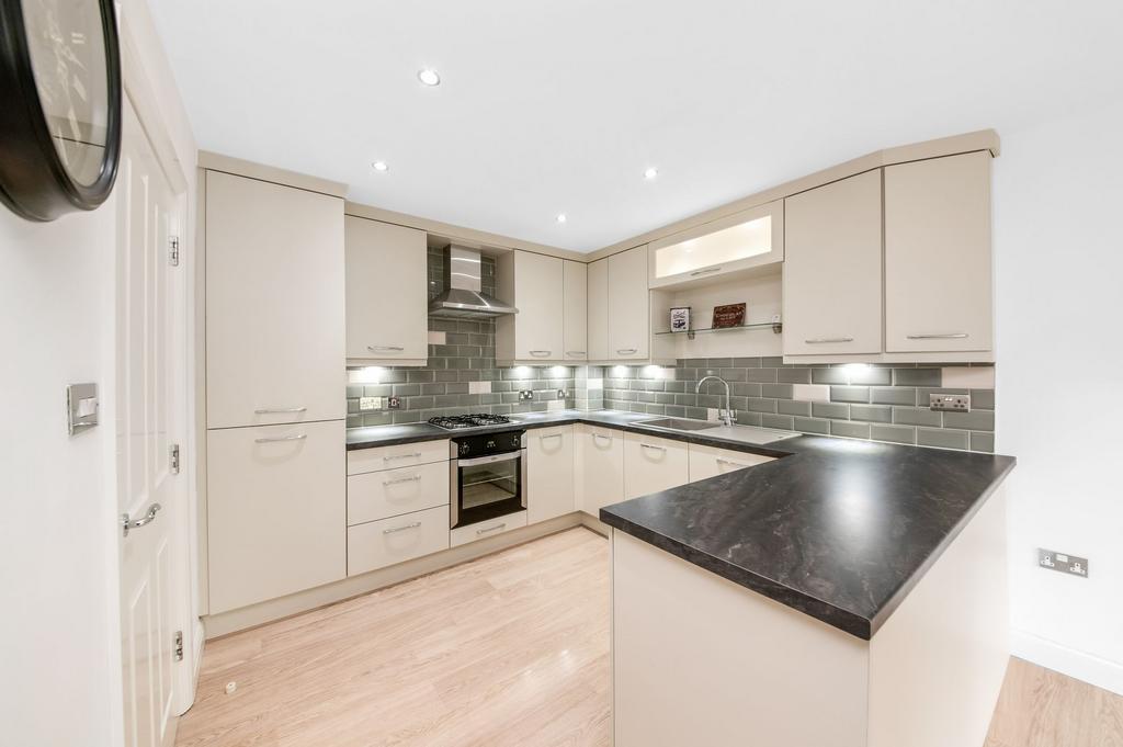 Open plan living dining kitchen