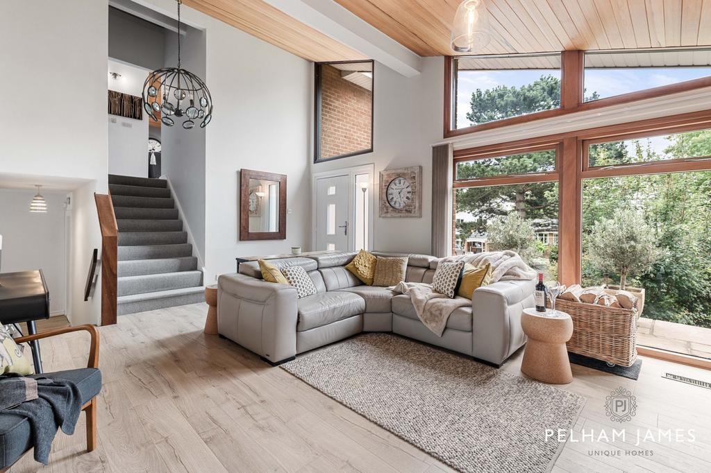 Living Area, Silver Trees, Wansford