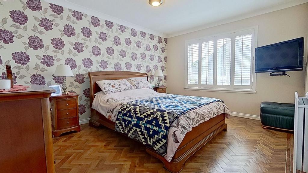 Master Bedroom With Balcony