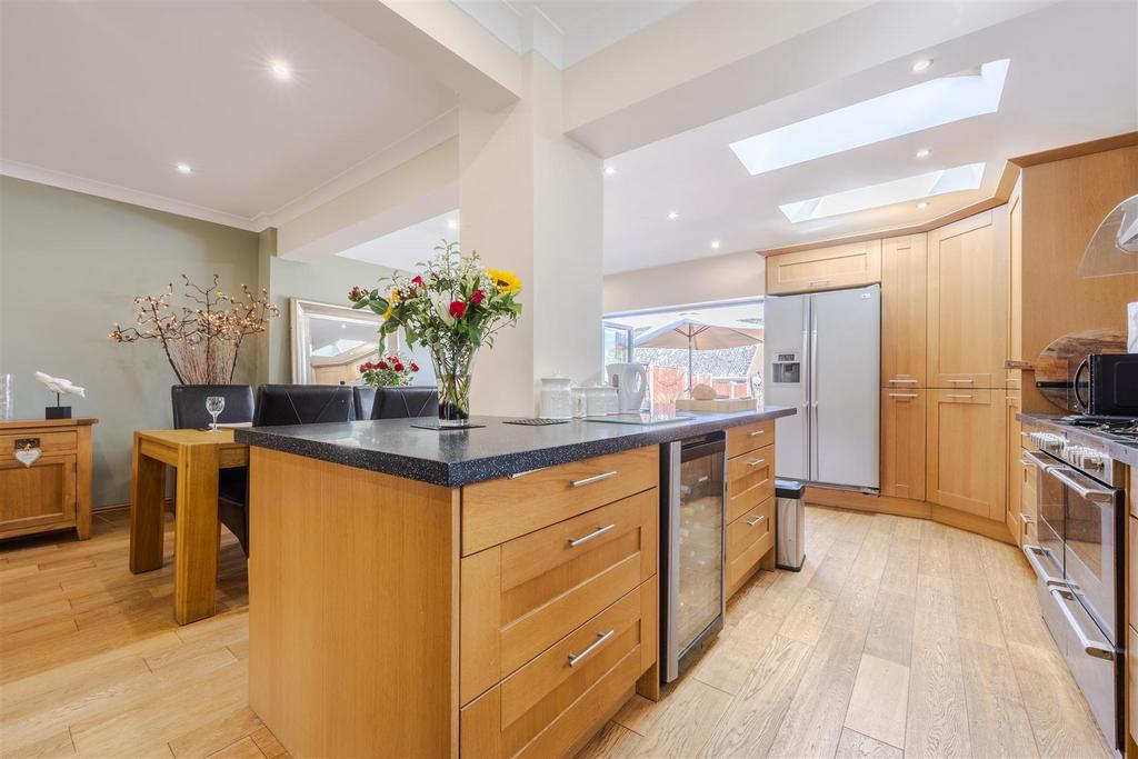 Open plan kitchen