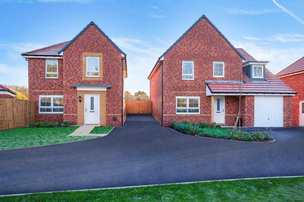 Exterior view of our 4 bed Kennisham &amp; Radstock...