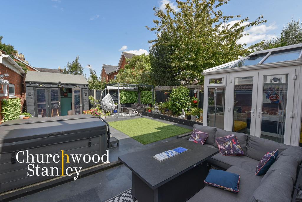 Rear garden