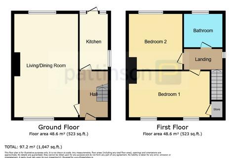 2 bedroom semi-detached house for sale, Colston Rise, Peterlee, Durham, SR8 2AZ