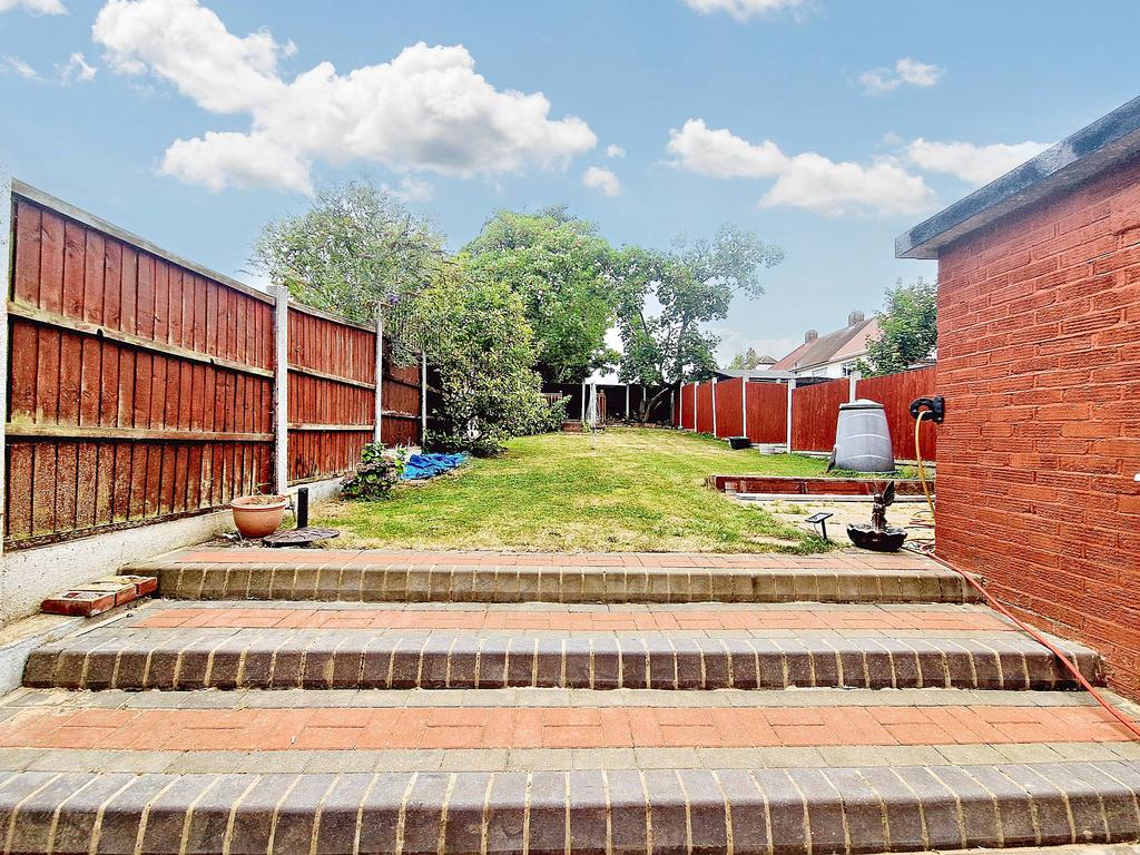 Rear garden