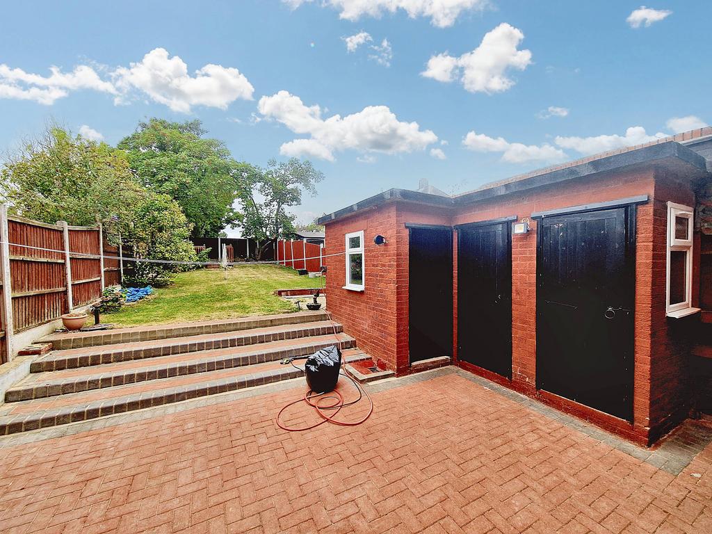 Rear garden