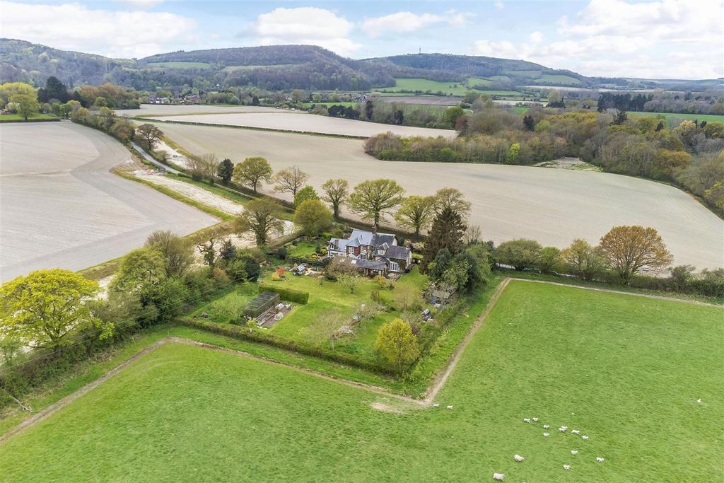 Drone Shot of Garden