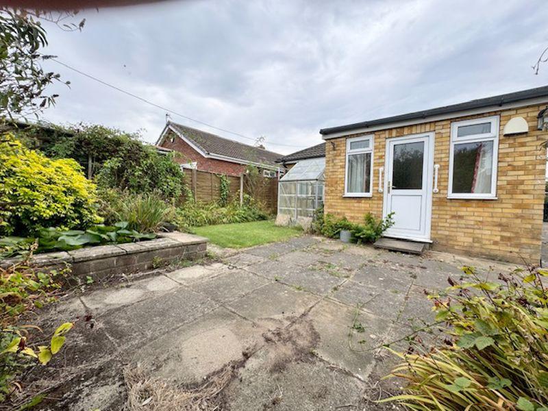 Rear garden and...