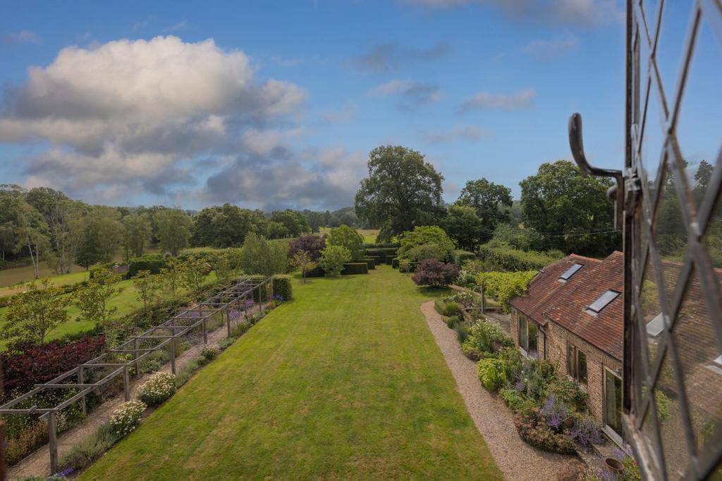 View of garden from bedroom