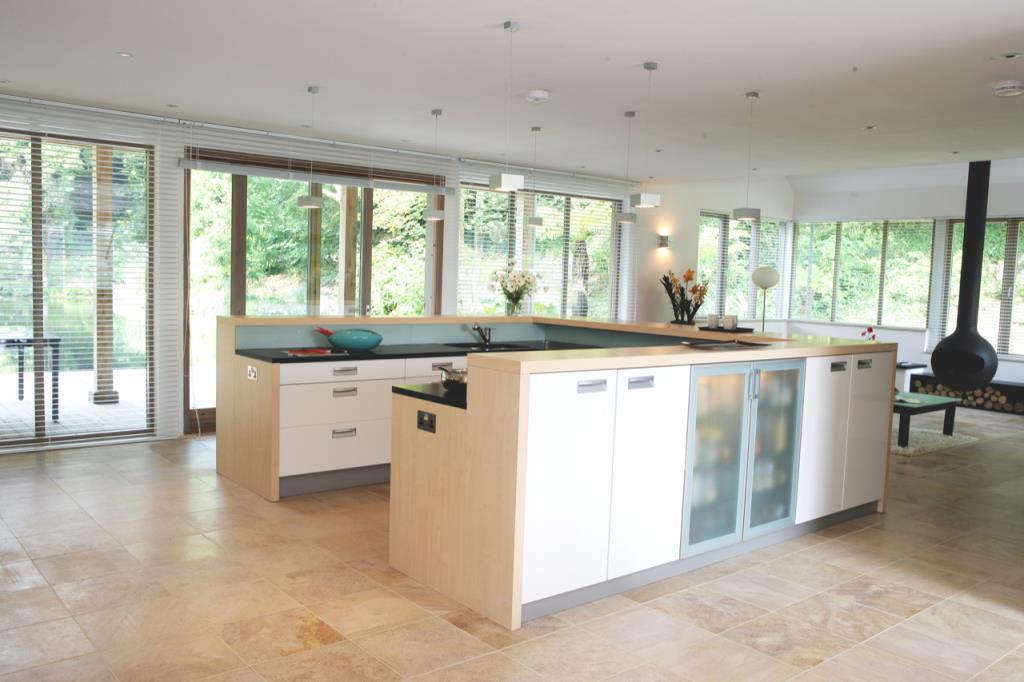 The Kitchen and Living Room