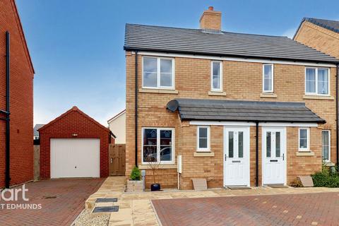 2 bedroom semi-detached house for sale, Ghent Field Circle, Thurston, Bury St Edmunds