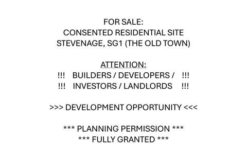 Land for sale, Stevenage, SG1