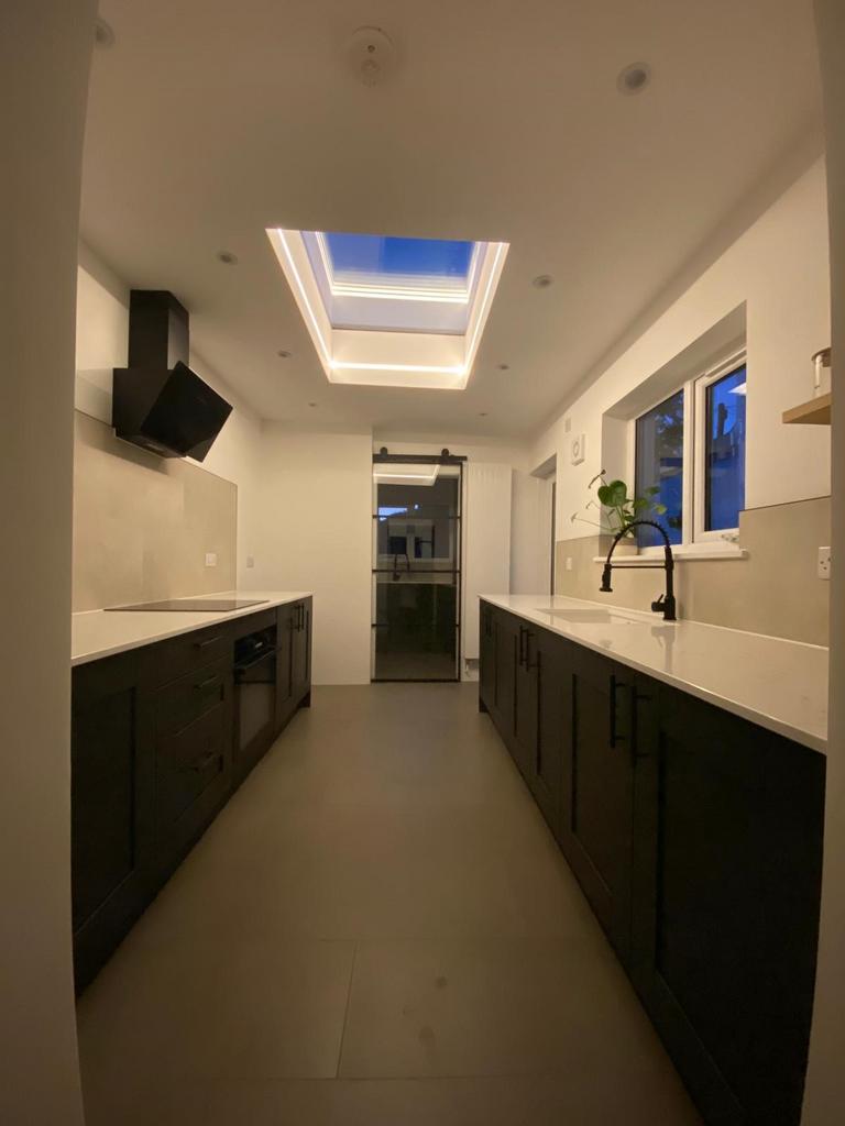 Kitchen at night