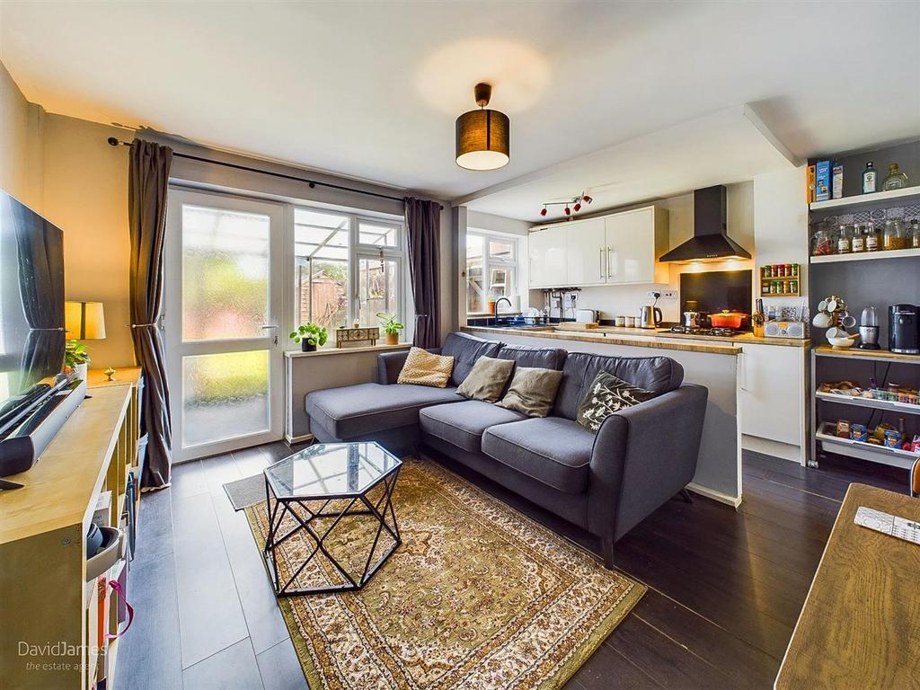 Open plan living area