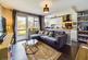 Open plan living area
