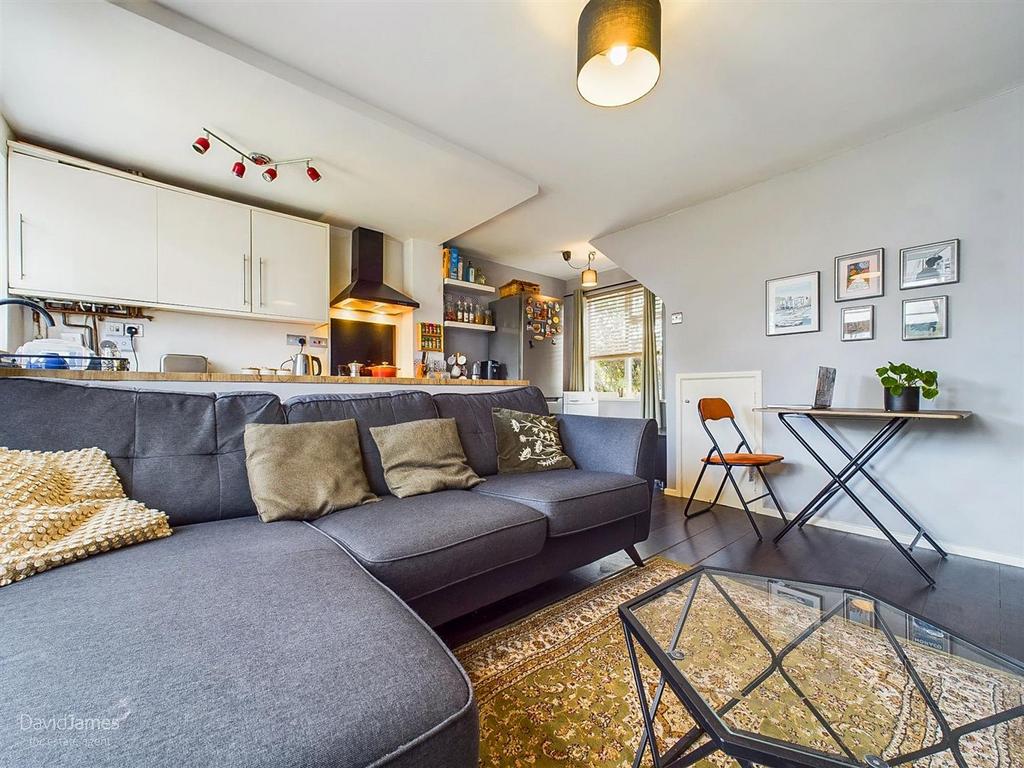 Open plan living area