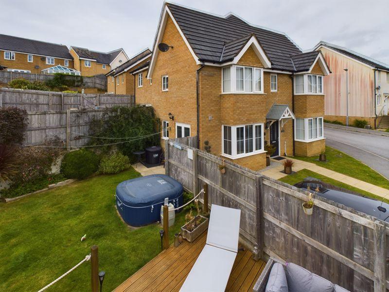 Garden and house