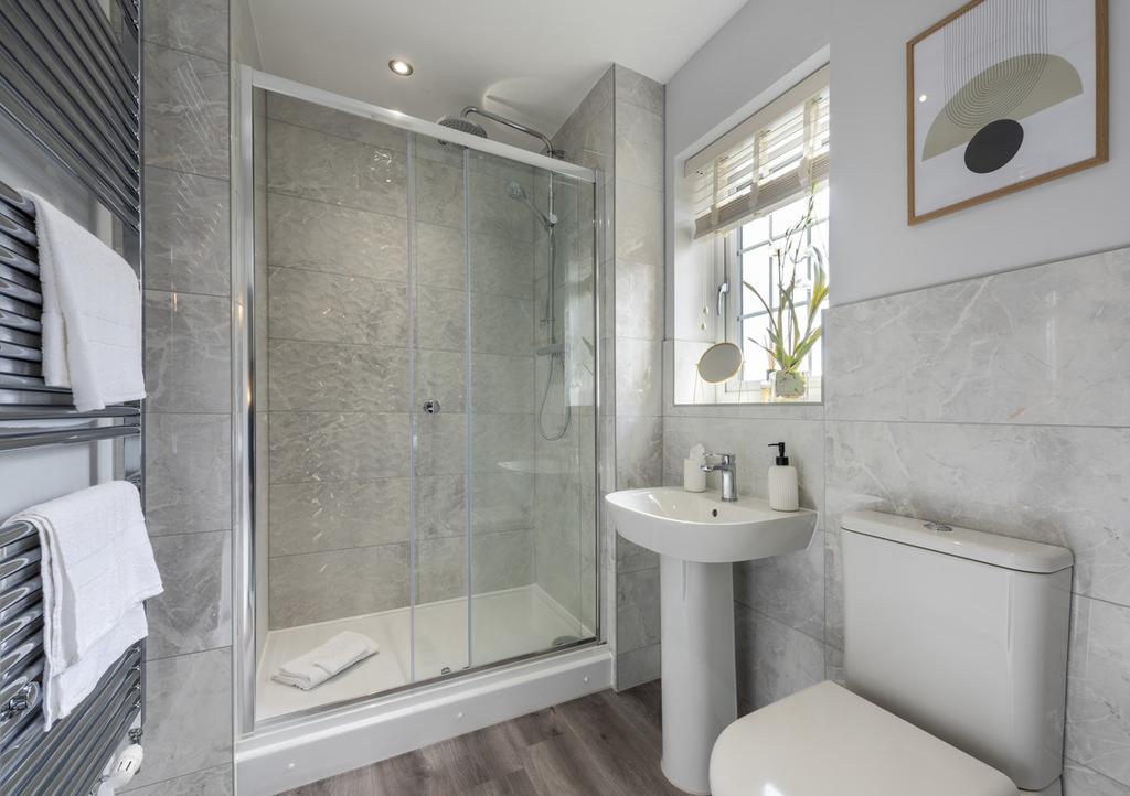 Indicative En Suite Shower Room, Contemporary...