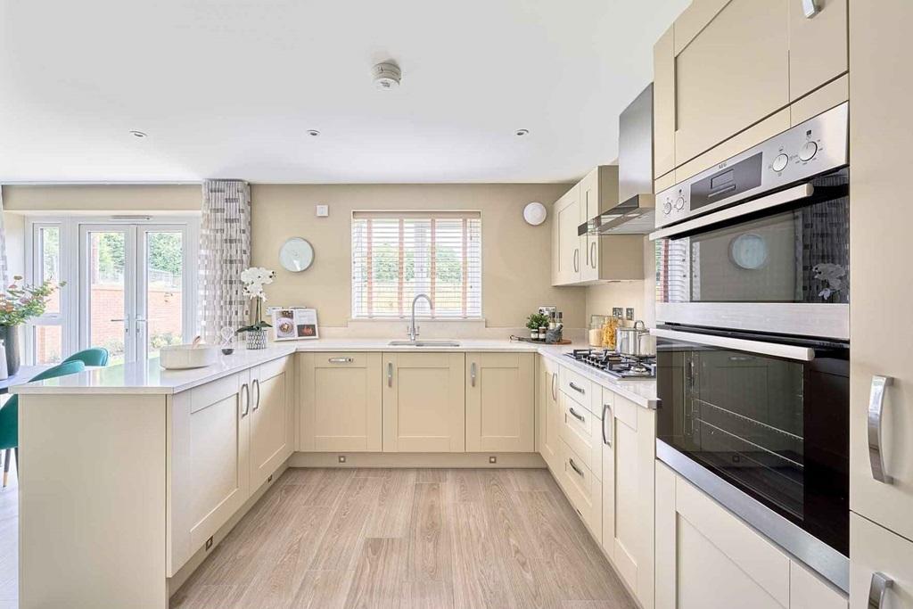 Taylor Wimpey kitchens are easy to clean and...