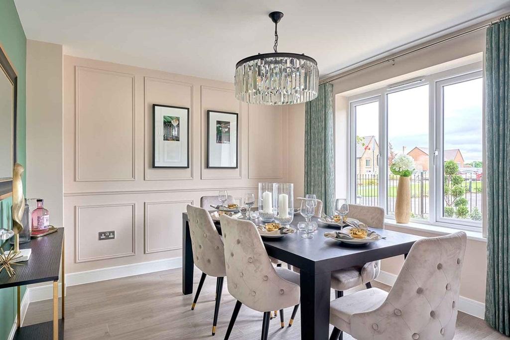 The separate dining room where you will love to...