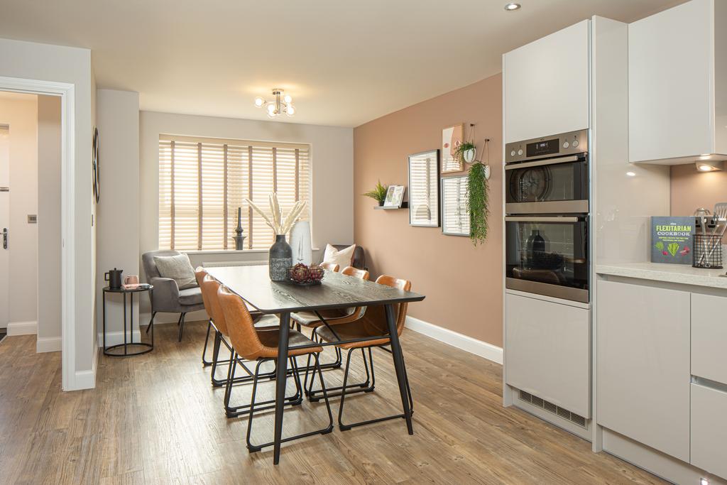 Dining area in the Thornton 4 bedroom home