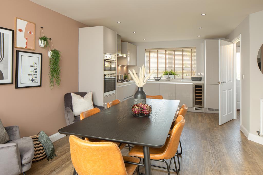 Kitchen in the Thornton 4 bedroom home