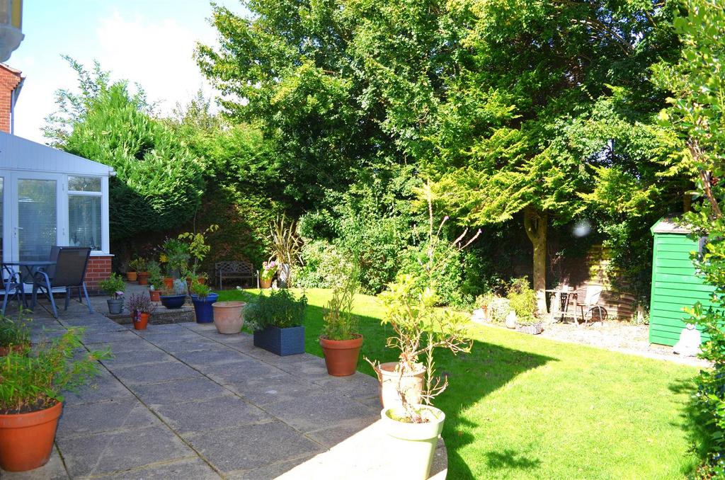 Rear garden