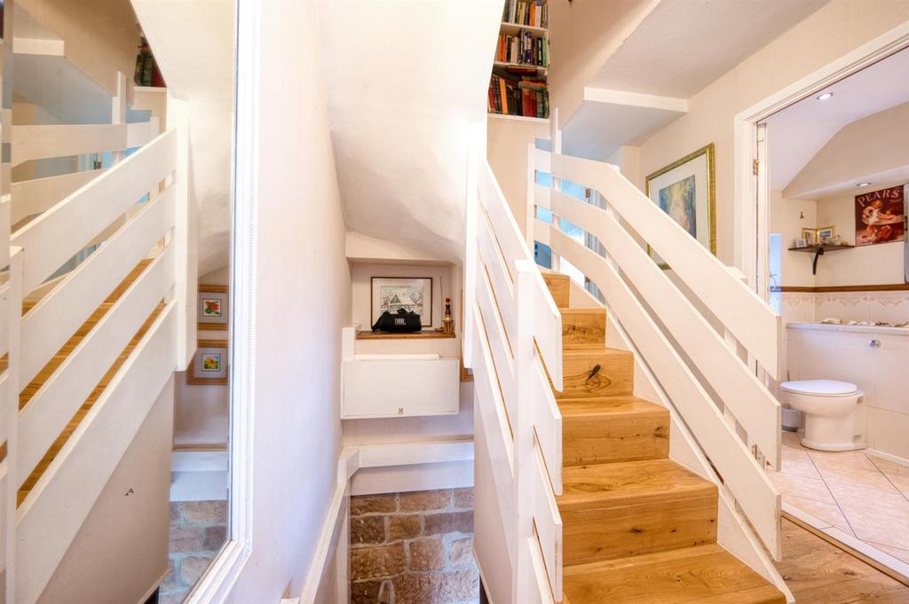Stairs to first floor landing