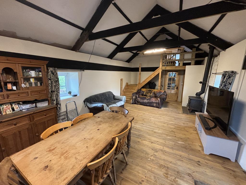 The old cow shed   living/dining