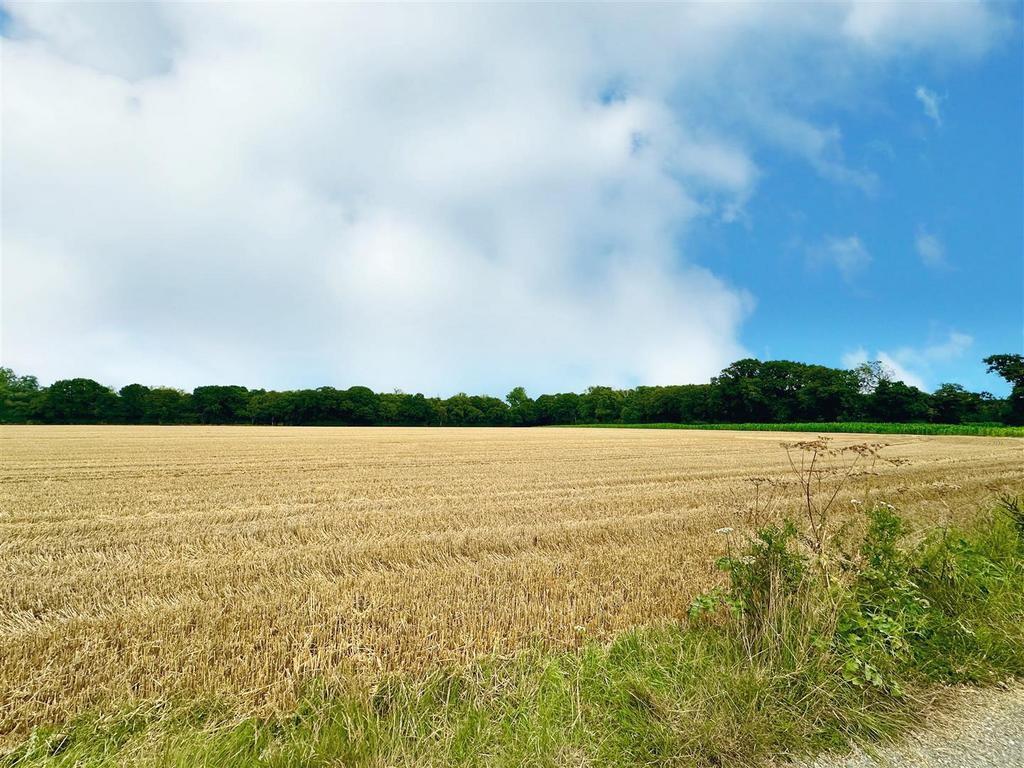 Open farmland adjacent