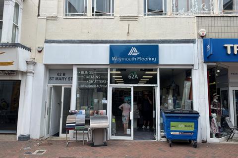 Retail property (high street) for sale, 62A St. Mary Street, Weymouth, Dorset, DT4 8PP