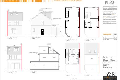 2 bedroom semi-detached house for sale, Hobart Road, Dagenham, Essex, RM9