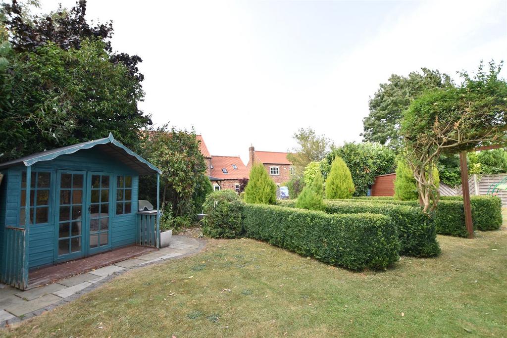 Rear section of the garden