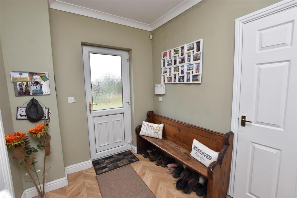Rear hallway