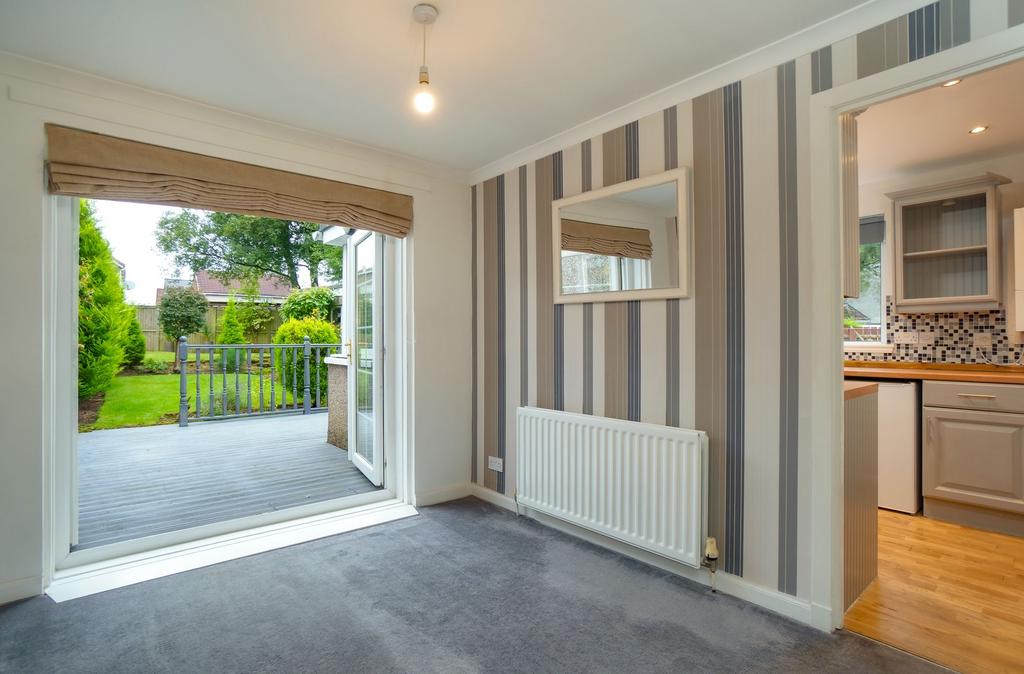 Dining room and French doors