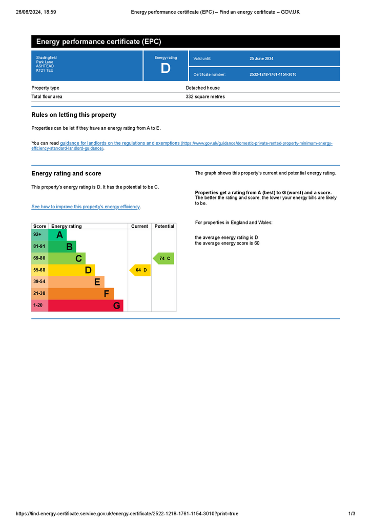 Energy performance c