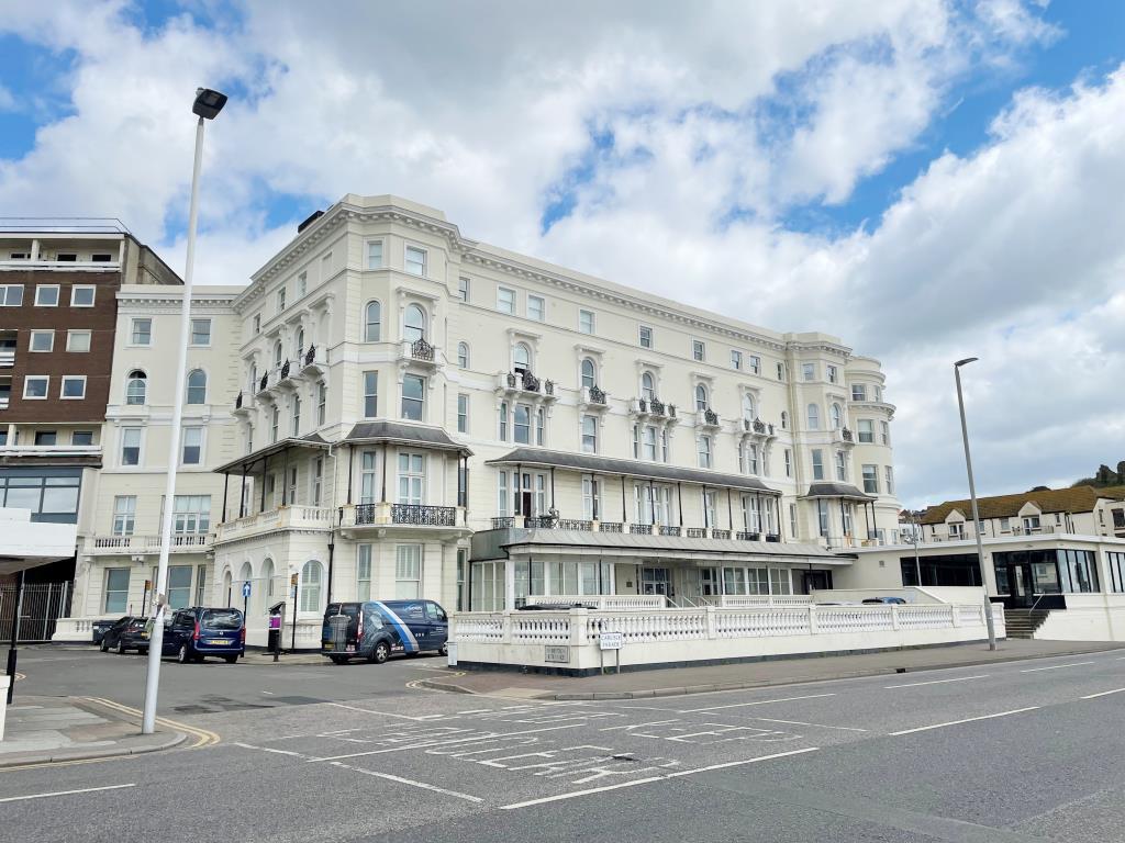Substantial seafront building
