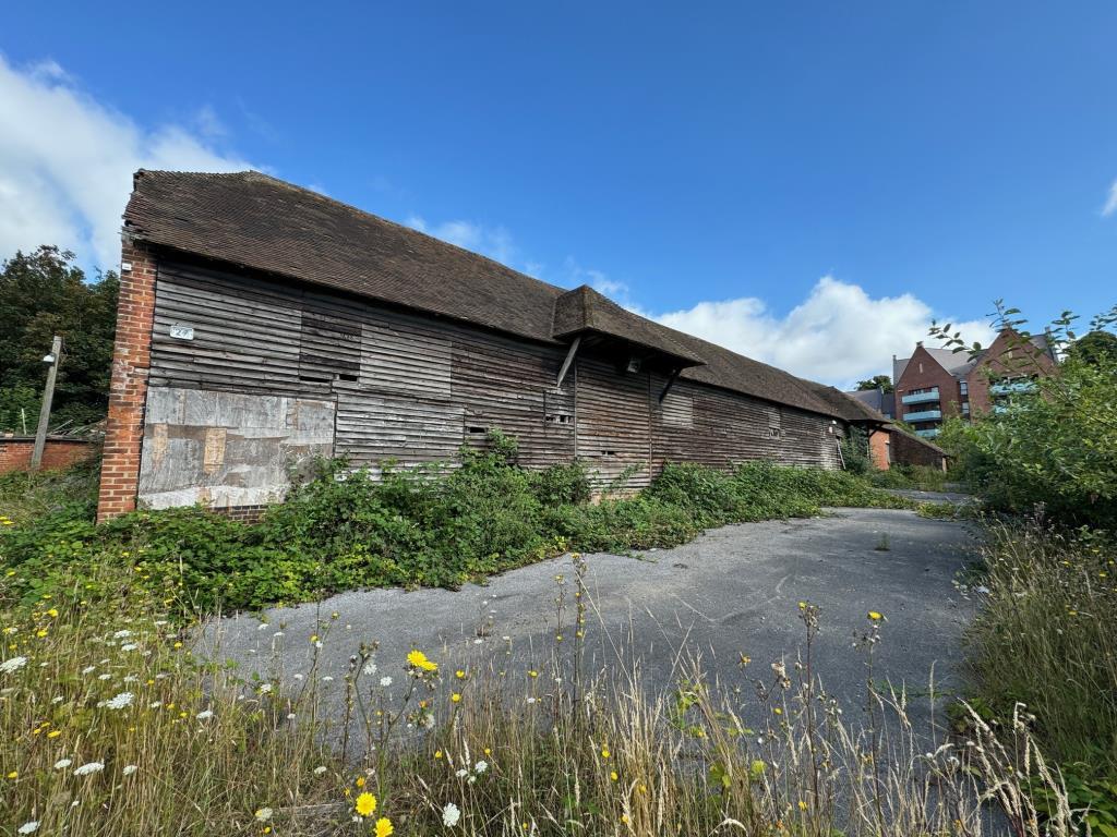 The Long barn facing east