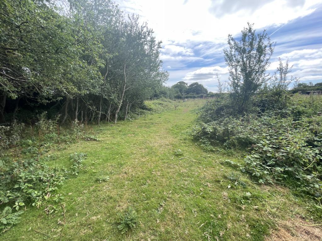 External image of open area of land facing towards