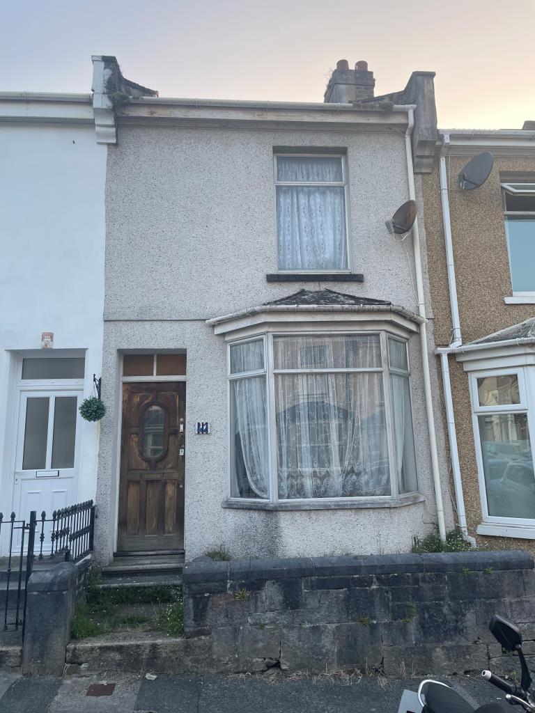 Front elevation of property