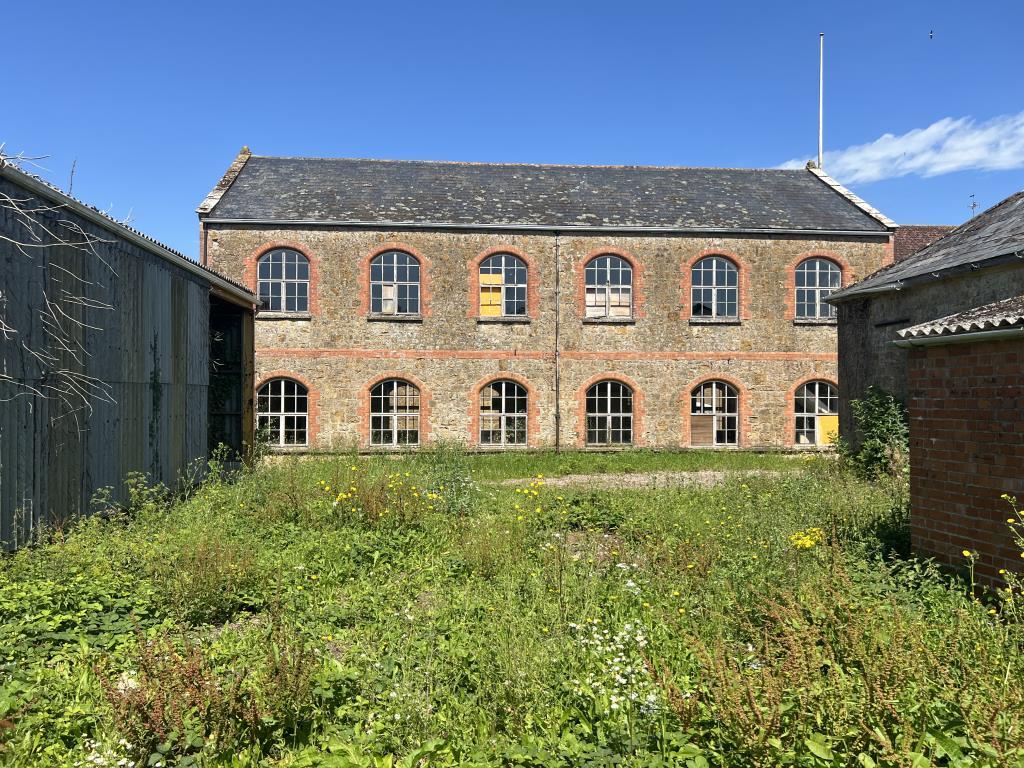 View of the front of Unit 1 looking to the whole s