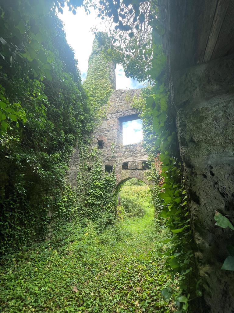 Internal view of building